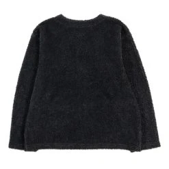 ENGINEERED GARMENTS KNIT CARDIGAN CHARCOAL WOOL POLY SHAGGY KNIT -N.HOOLYWOOD Shop eg3