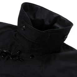 ENGINEERED GARMENTS SHORT DUFFLE JACKET BLACK COTTON DOUBLE CLOTH 12 ENGINEERED GARMENTS SHORT DUFFLE JACKET BLACK COTTON DOUBLE CLOTH -N.HOOLYWOOD Shop eg33