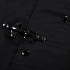 ENGINEERED GARMENTS SHORT DUFFLE JACKET BLACK COTTON DOUBLE CLOTH 13 ENGINEERED GARMENTS SHORT DUFFLE JACKET BLACK COTTON DOUBLE CLOTH -N.HOOLYWOOD Shop eg34