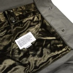 ENGINEERED GARMENTS OVERSIZED FIREMAN DUFFLE COAT OLIVE COTTON DOUBLE CLOTH -N.HOOLYWOOD Shop eg44