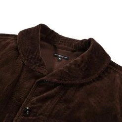 ENGINEERED GARMENTS SHAWL COLLAR COVER JACKET BROWN 8W CORDUROY -N.HOOLYWOOD Shop egd29 47dfc6db 6872 4dd2 bd0b b24ffbf79e25