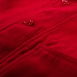 ENGINEERED GARMENTS SHAWL COLLAR COVER JACKET RED POLY FAKE MELTON -N.HOOLYWOOD Shop egd36 3a5cdb5c 682c 41fe 8a5c 95e62379a684