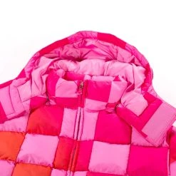 ERL GRADIENT CHECKER HOODED PUFFER COAT PINK -N.HOOLYWOOD Shop erl14 47a000ce 840b 42e9 b9c7 91e979b52fa5