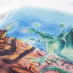 ERL DRAGON PRINT T-SHIRT WHITE / BLUE -N.HOOLYWOOD Shop erl9 f8106588 7d16 4269 8a66 572d7ea3ab3f