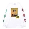 GROVELAND STEADY SUN L/S TEE WHITE
