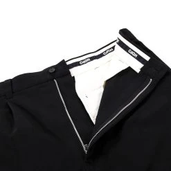 Comme Des Garçons Homme COMME DES GARCONS HOMME P003 WIDE PLEATED CHINO PANT BLACK -N.HOOLYWOOD Shop hom16