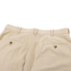 Comme Des Garçons Homme COMME DES GARCONS HOMME P003 WIDE PLEATED CHINO PANT BEIGE -N.HOOLYWOOD Shop hom24