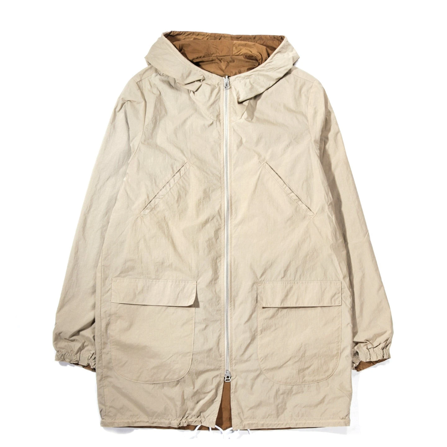HOUSE OF ST. CLAIR REVERSIBLE PARKA TAN / CINNAMON RIPSTOP 4 HOUSE OF ST. CLAIR REVERSIBLE PARKA TAN / CINNAMON RIPSTOP - Image 4