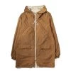 HOUSE OF ST. CLAIR REVERSIBLE PARKA TAN / CINNAMON RIPSTOP