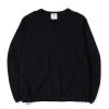 JACKMAN RIB LONG SLEEVE T-SHIRT BLACK
