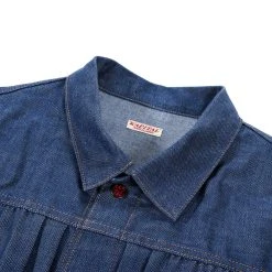 KAPITAL 11.5OZ DENIM HIPPIE CROCHET SLEEVE 1ST JACKET INDIGO -N.HOOLYWOOD Shop k114 0d3a3290 02ea 4c78 aed9 adcca3b08a28