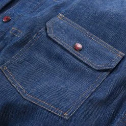 KAPITAL 11.5OZ DENIM HIPPIE CROCHET SLEEVE 1ST JACKET INDIGO -N.HOOLYWOOD Shop k116 9693f5f5 6a83 4665 a804 0d4d63e9e373