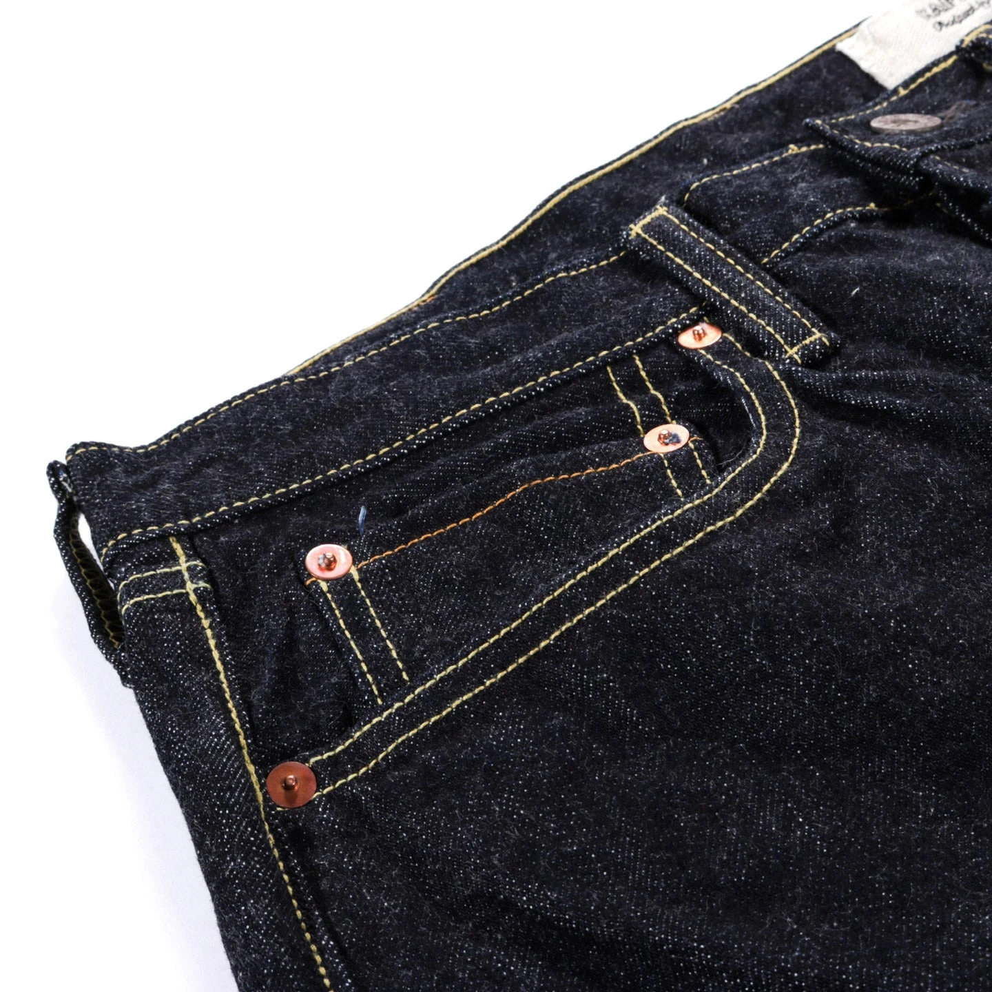 KAPITAL 14OZ DENIM 5P MONKEY CISCO ONE WASH 4 KAPITAL 14OZ DENIM 5P MONKEY CISCO ONE WASH - Image 4