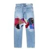 KAPITAL 14OZ DENIM 5P MONKEY CISCO 66 PSYCHE KNEE REMAKE PRO