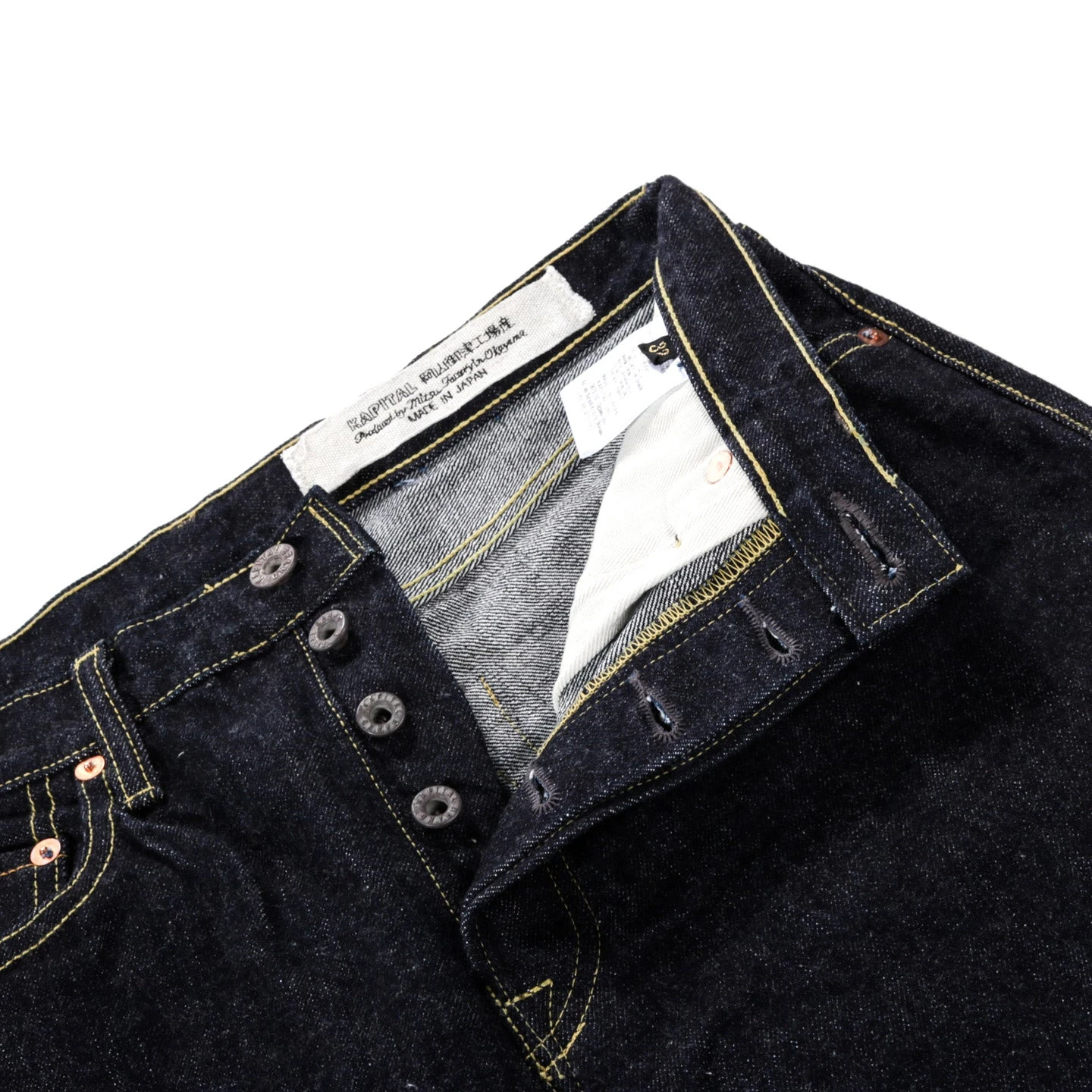 KAPITAL 14OZ DENIM 5P MONKEY CISCO ONE WASH 6 KAPITAL 14OZ DENIM 5P MONKEY CISCO ONE WASH - Image 6