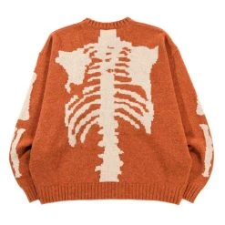 KAPITAL 5G WOOL BONE CREW SWEATER ORANGE -N.HOOLYWOOD Shop k17 5e98696d 2517 4948 b116 c8d89cc0402a