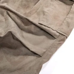 KAPITAL FAST DRY TWILL EASY JUMBO CARGO PANTS KHAKI -N.HOOLYWOOD Shop k201