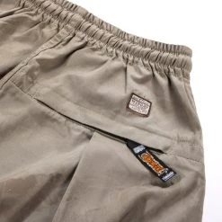 KAPITAL FAST DRY TWILL EASY JUMBO CARGO PANTS KHAKI -N.HOOLYWOOD Shop k204