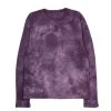 KAPITAL JERSEY KATABIRA LONG SLEEVE T (BACK SLEEVE) AUBERGINE