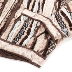 KAPITAL 7G KNIT GAUDY CARDIGAN BROWN -N.HOOLYWOOD Shop k34 affba15b 2eea 4462 aa7a aeac95ff512c