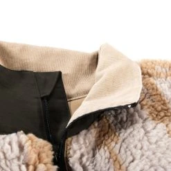 KAPITAL 60/40 CLOTH X BOA FLEECE NORDIC ANORAK BROWN -N.HOOLYWOOD Shop k59 a9fe4143 b966 483e a5b8 4a8883075b37