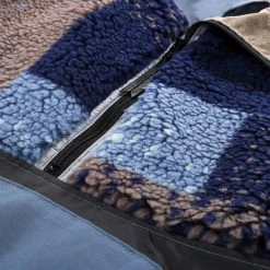 KAPITAL 60/40 CLOTH X TUGIHAGI FLEECE HUTTE ANORAK NAVY -N.HOOLYWOOD Shop k70 679b3dce 99f4 4706 b7c1 42fba645d67c