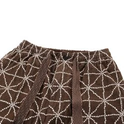 KAPITAL 8OZ COLOR DENIM FOLK-DOJO EMBROIDERY EASY PANTS BROWN -N.HOOLYWOOD Shop k76 f0734fb6 4158 4f5a 9de3 426ebb584bba