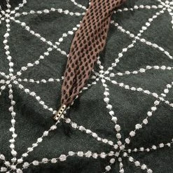 KAPITAL 8OZ COLOR DENIM FOLK-DOJO EMBROIDERY EASY PANTS GREEN -N.HOOLYWOOD Shop k85 07ecbe50 a437 4ab0 ae50 bea127c87fbb