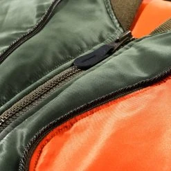 KAPITAL MA-1 NYLON SHAM BOMBER JACKET KHAKI -N.HOOLYWOOD Shop kd29 f309e2dc cba3 4c17 b722 ec0471280e0a