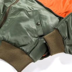 KAPITAL MA-1 NYLON SHAM BOMBER JACKET KHAKI -N.HOOLYWOOD Shop kd30 1f088abe c9ae 41e0 bb65 2b6a3871e909