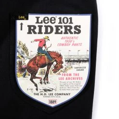 LEE 101 50'S RIDER BLACK SELVAGE DRY -N.HOOLYWOOD Shop lee11