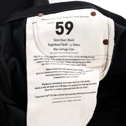 LEE 101 50'S RIDER BLACK SELVAGE DRY -N.HOOLYWOOD Shop lee8
