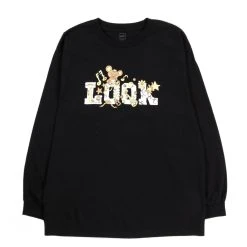 LQQK STUDIO CREATURE LOGO LS TEE BLACK