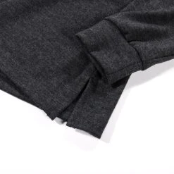 LADY WHITE CO. LONG SLEEVE WOOL T-SHIRT CHARCOAL MELANGE -N.HOOLYWOOD Shop lw16 8ef6174e 318b 4e80 9e40 f9540161b104