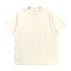 LADY WHITE CO. BALTA POCKET T-SHIRT ALABASTER