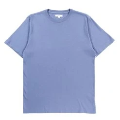 LADY WHITE CO. LITE JERSEY T-SHIRT DUST BLUE