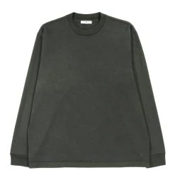 LADY WHITE CO. LONG SLEEVE RUGBY T-SHIRT DEEP GREEN