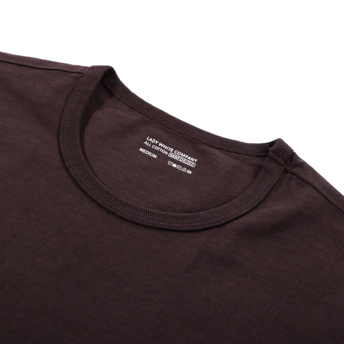 LADY WHITE CO. T-SHIRT DEEP BROWN 3 LADY WHITE CO. T-SHIRT DEEP BROWN - Image 3