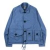 MONITALY MILITARY SERVICE JACKET TYPE A LT POPLIN SLATE