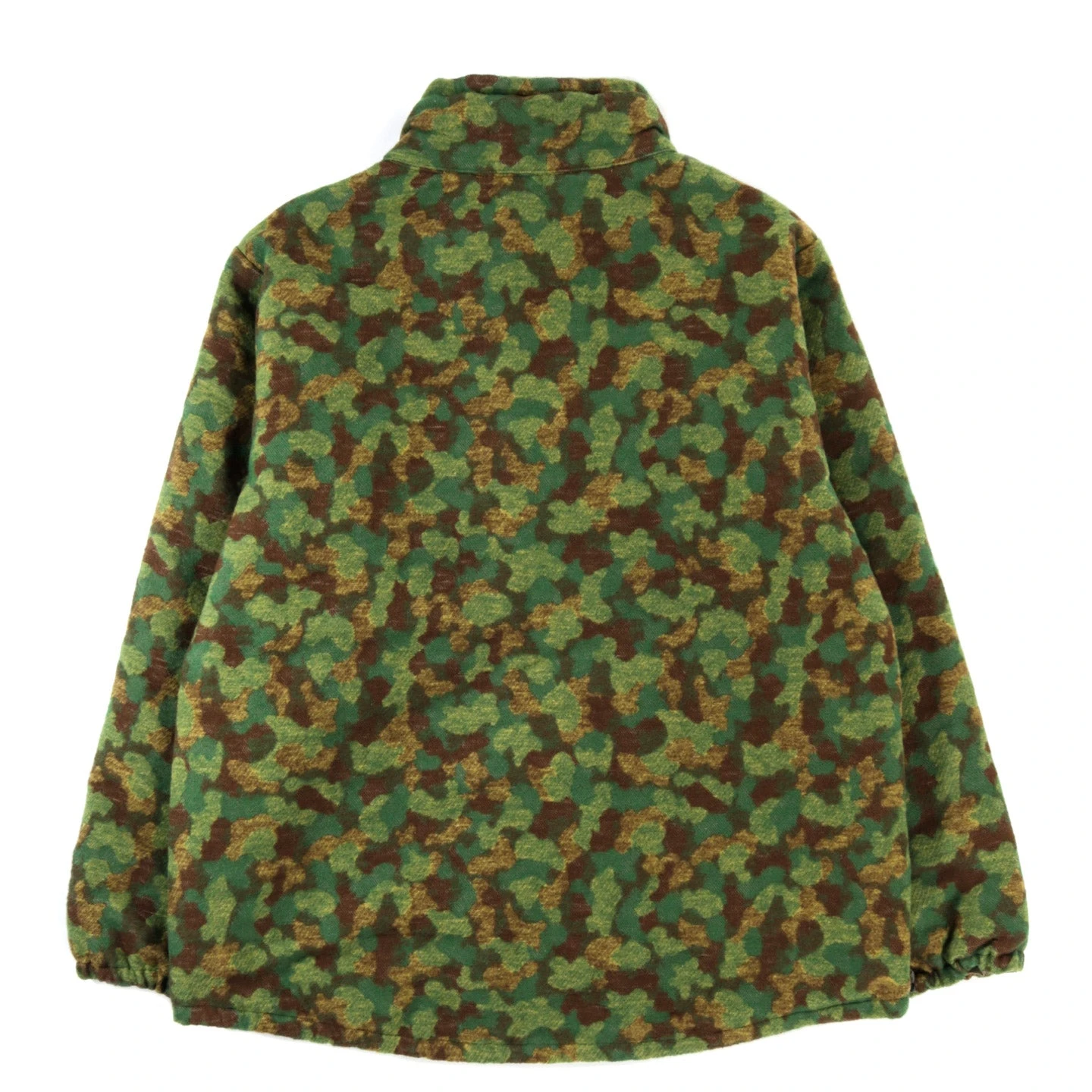 MONITALY INSULATED MOCK NECK PULLOVER JACQUARD GREEN CAMO 2 MONITALY INSULATED MOCK NECK PULLOVER JACQUARD GREEN CAMO - Image 2