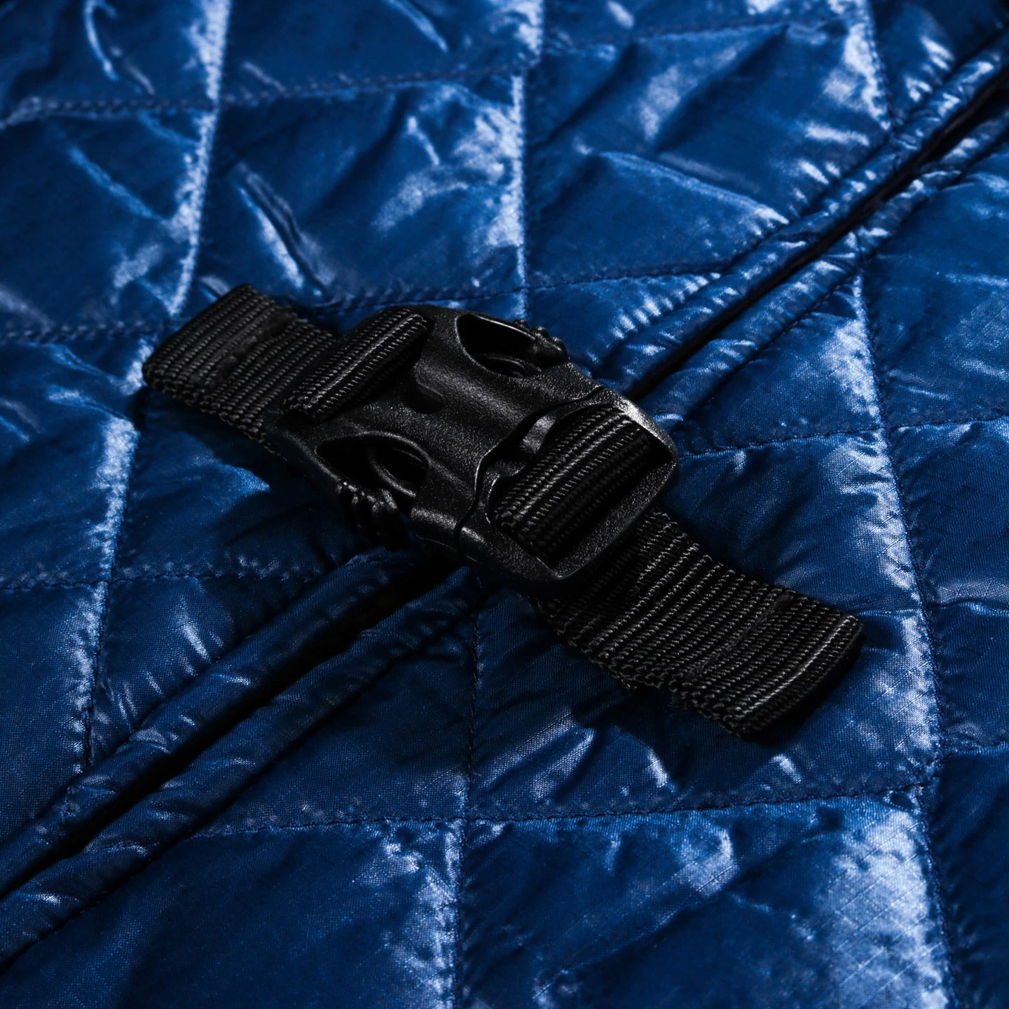 MONITALY QUILTED CINCHO VEST ZIGZAG NAVY 5 MONITALY QUILTED CINCHO VEST ZIGZAG NAVY - Image 5