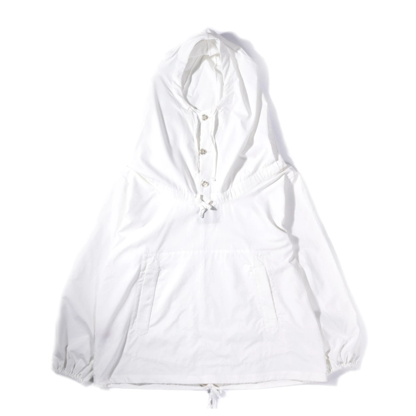 MONITALY MILITARY SNIPER PULLOVER VANCLOTH OXFORD WHITE 3 MONITALY MILITARY SNIPER PULLOVER VANCLOTH OXFORD WHITE - Image 3