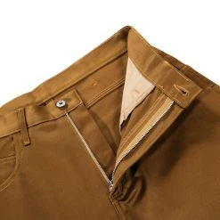 MONITALY DROP CROTCH PAINTER PANTS VANCLOTH SATEEN KHAKI -N.HOOLYWOOD Shop mon37