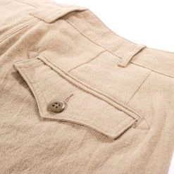 MONITALY RIDING PANT LINEN KHAKI -N.HOOLYWOOD Shop mond10 a71691f0 4b38 4f85 a4fc f8cfc1efdb27