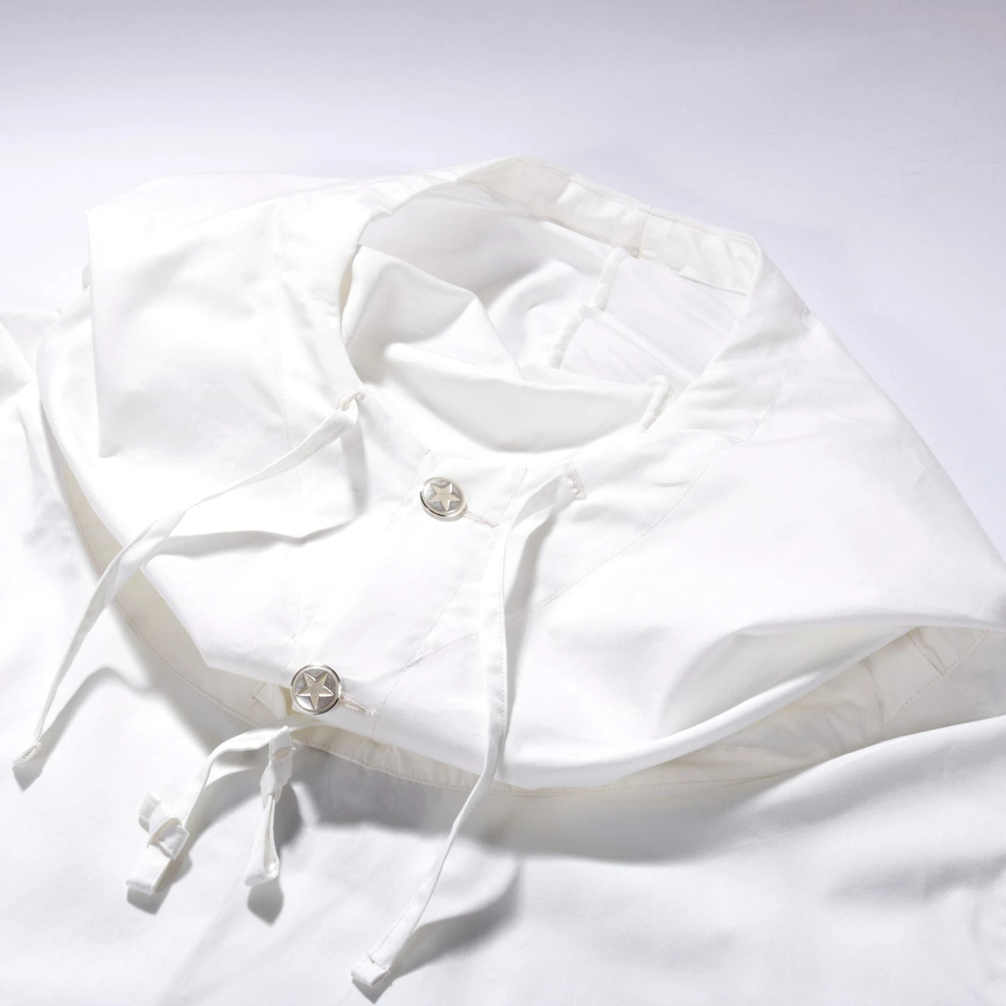 MONITALY MILITARY SNIPER PULLOVER VANCLOTH OXFORD WHITE 4 MONITALY MILITARY SNIPER PULLOVER VANCLOTH OXFORD WHITE - Image 4