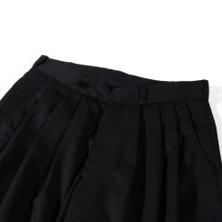 MONITALY TRIPLE TUCK WIDE PANTS SEGAL RIPSTOP BLACK 9 MONITALY TRIPLE TUCK WIDE PANTS SEGAL RIPSTOP BLACK -N.HOOLYWOOD Shop mond35