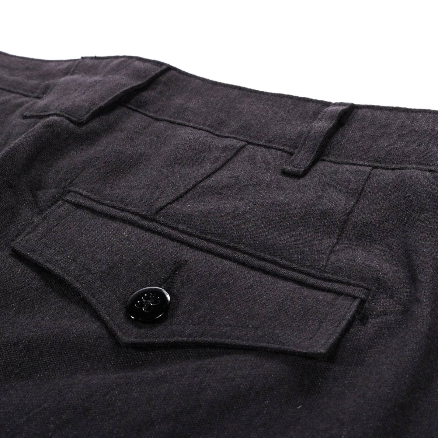 MONITALY RIDING PANT LINEN BLACK 7 MONITALY RIDING PANT LINEN BLACK - Image 7