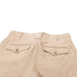 MONITALY RIDING PANT LINEN KHAKI -N.HOOLYWOOD Shop mond9