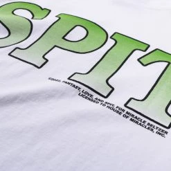 MIRACLE SELTZER SPIT LS TEE WHITE -N.HOOLYWOOD Shop ms28