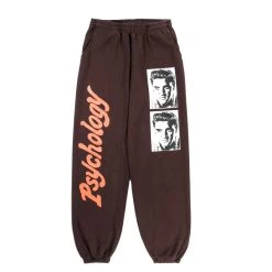 MIRACLE SELTZER PSYCHOLOGY SWEATPANTS BROWN